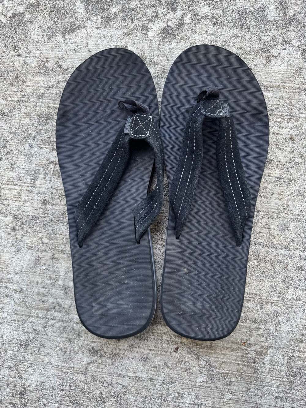 Quiksilver Carver Suede Men's Flip Flop Sandals